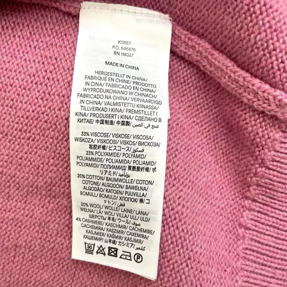 Boden Pointelle Sleeve Cardigan, Wool, Cotton & Cashmere blend - Picture 11 of 16